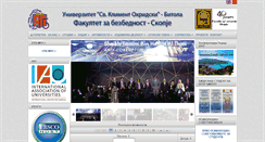 Desktop Screenshot of fb.uklo.edu.mk